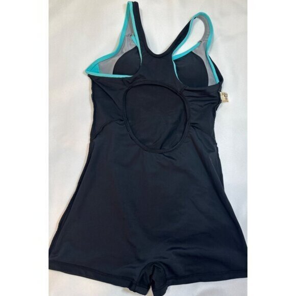 SHEKINI Womens Teens Girls Boyleg One Piece Full Coverage Swimsuit, NWT, SZ XS - Picture 10 of 10